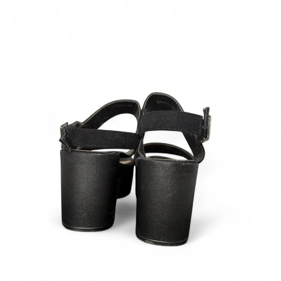 Andarina size 40 or size 9 black platform sandals - Picture 5 of 6